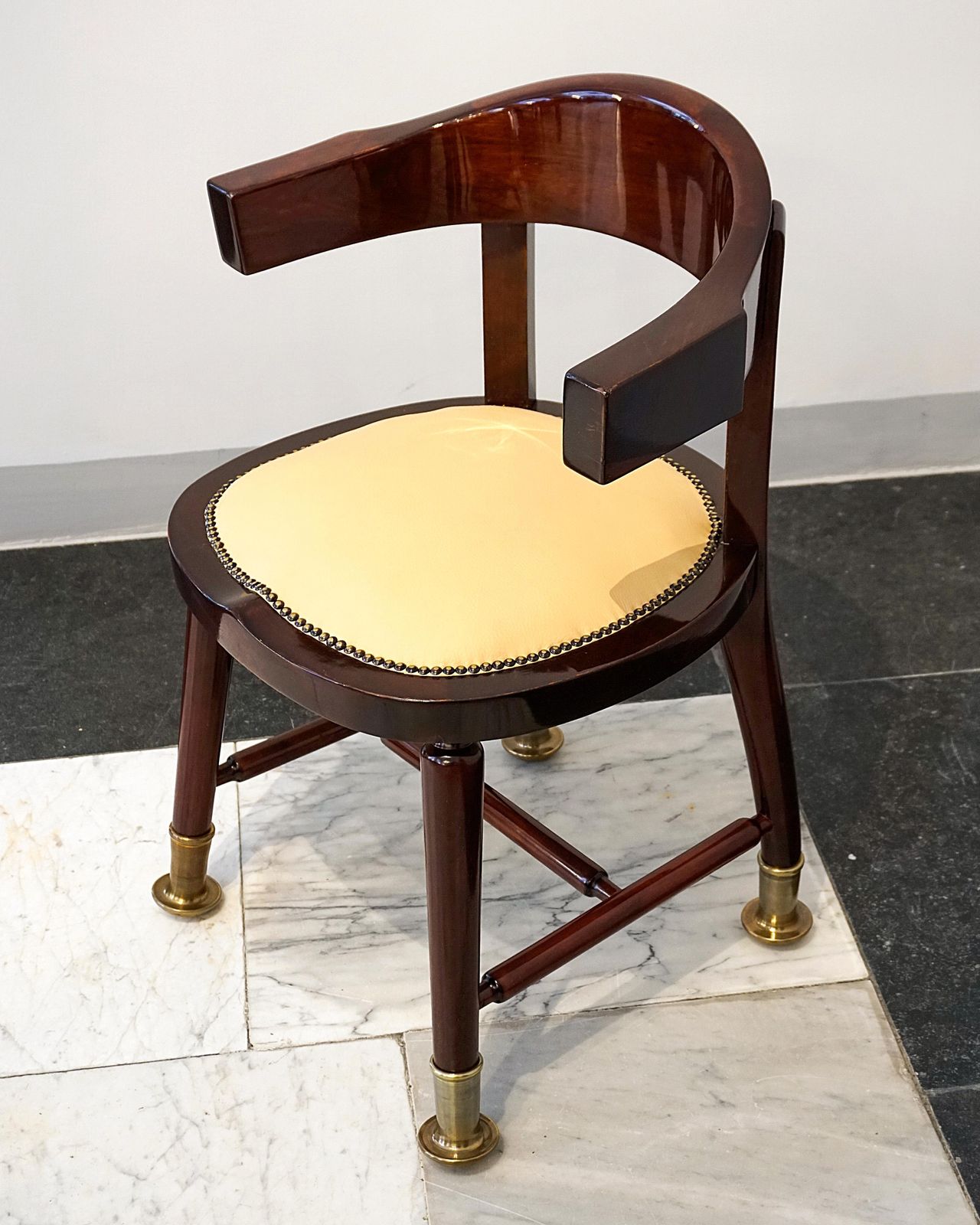 Art Nouveau Armchair 'Model Stössler', Design By Adolf Loos, Vienna, Circa 1900 photo 6927.0
