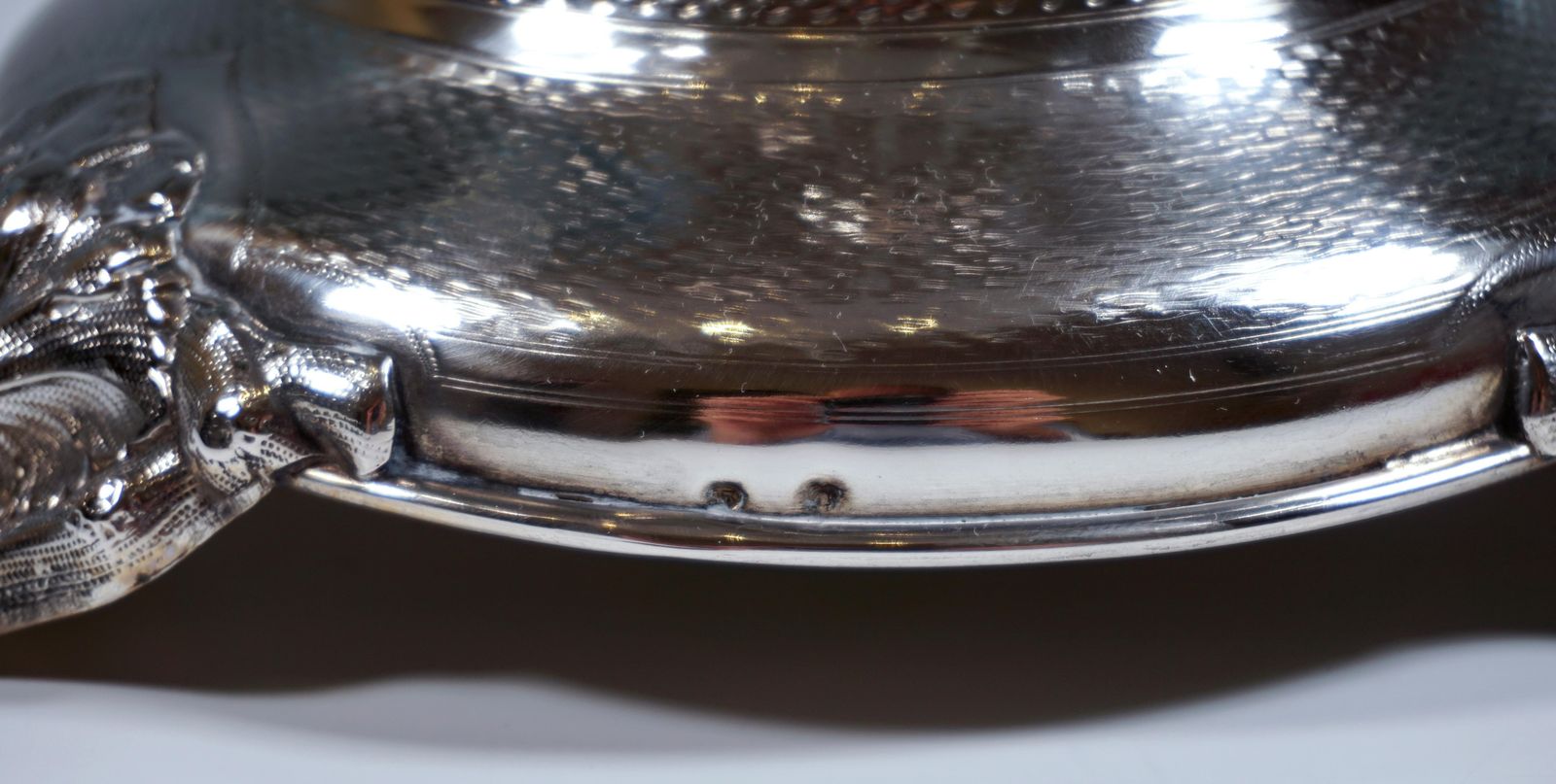 Art Nouveau Silver Centerpiece With Karyatides And Glass Bowl, Vienna, Ca 1900 photo vinterior