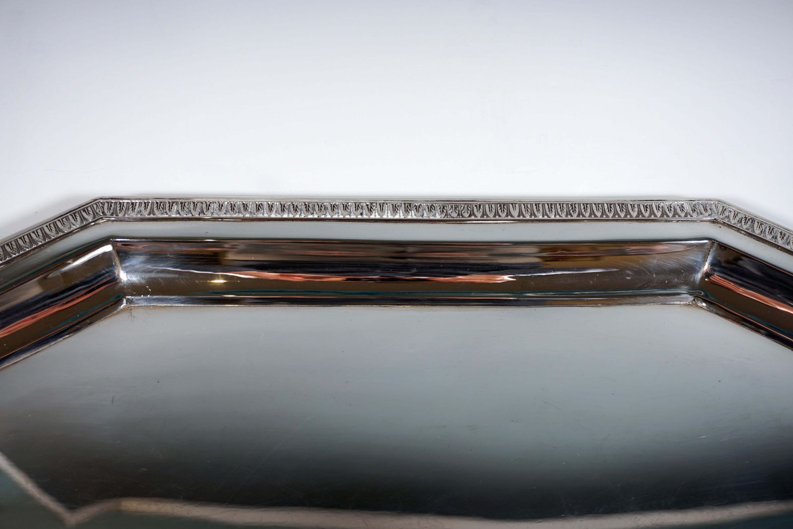 Large Viennese Austria Silver Art Nouveau Tray By Würbel & Czokally, Around 1900 photo furniture