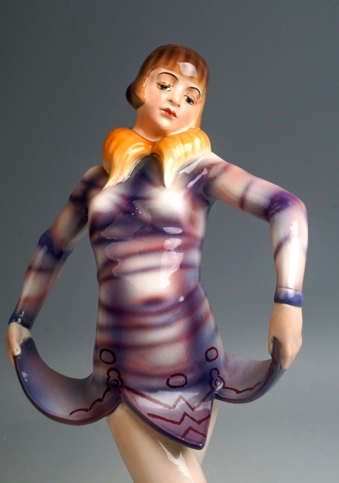 Goldscheider Vienna 'Revue' Single Figur Of The 'Dolly Sisters' By Dakon, 1930 photo 3286.0