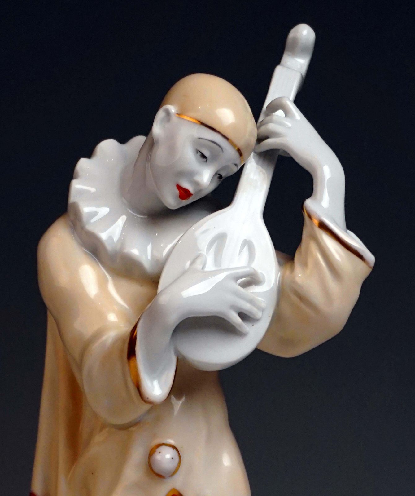 Rosenthal Art Déco Figurine Pierrot 'Ash Wednesday' Max Valentin Germany, 1922 photo furniture