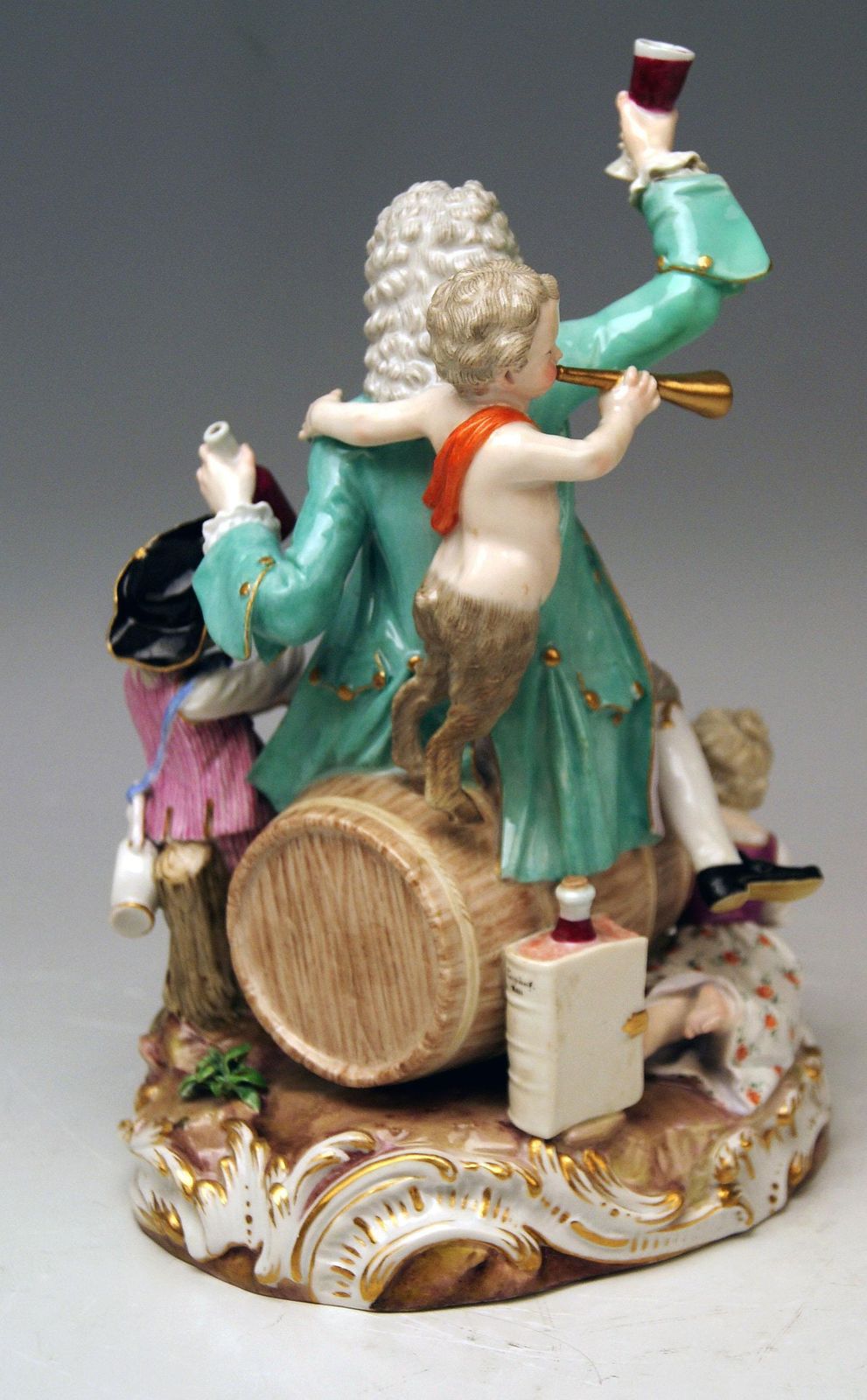 Meissen Figurines The German Bacchus Model D 13 Johann C. Schoenheit, Circa 1880 photo Home Decor