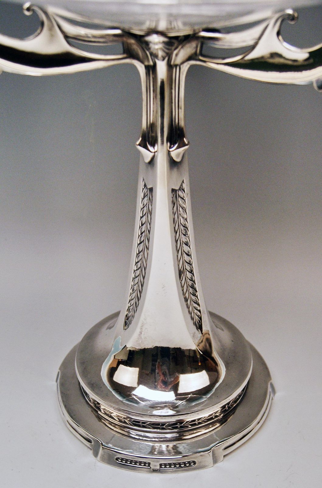 photo for sale Three Part Table Set Centerpiece Pair Of Candelabras Silver Plated, Germany 1915