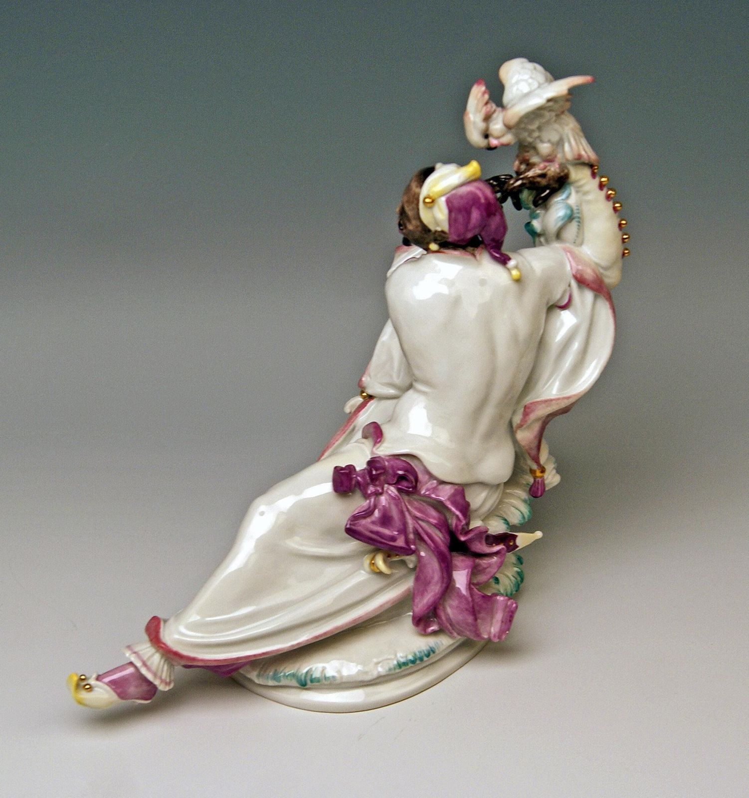 Meissen Pair Of Oriental Figurines A 1146 67073 Scheurich Made 20th Century photo buy