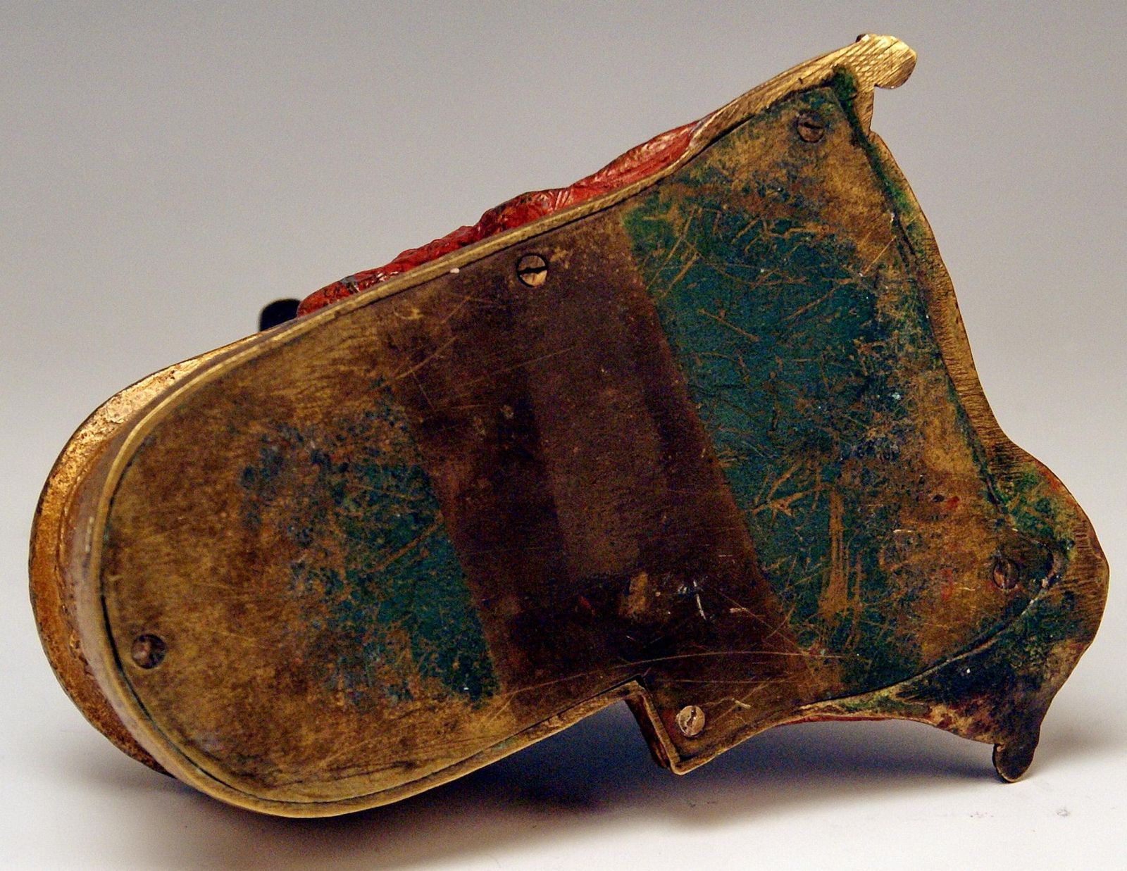 Vienna Bergman Bronze Indian Man On Elephant Inkstand Inkwell Inkpot, Circa 1880 photo buy
