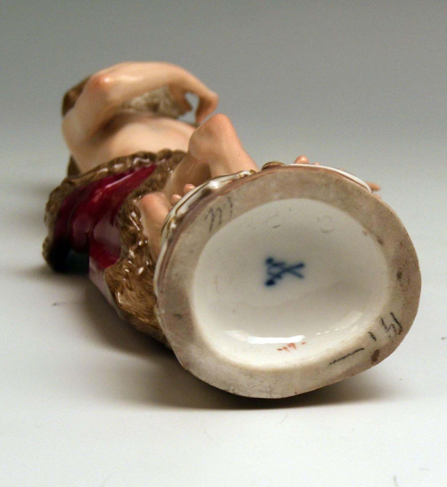 Meissen Winter Season's Figurine C 83 Kaendler Kändler Johann Joachim Made 1880 photo 1265.0