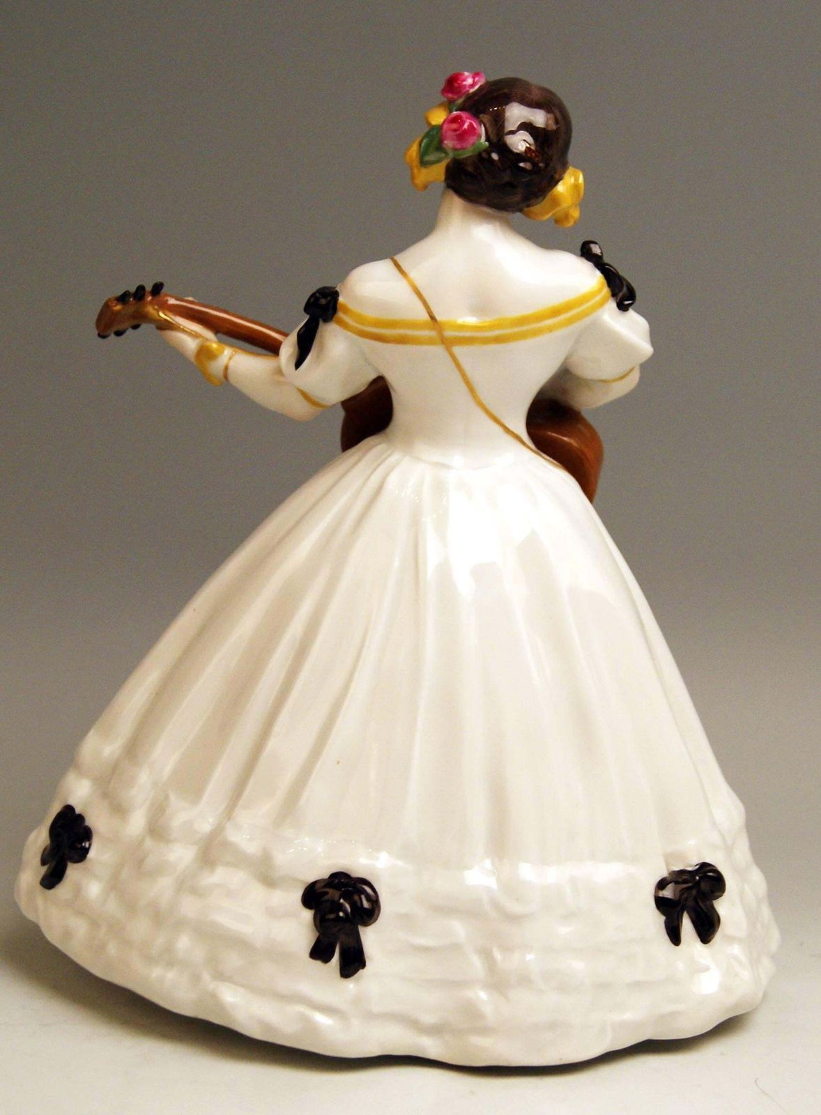 Meissen Lady Lute Player Kate Hyan By Hoesel Erich V 143 Made Circa 1912 photo Home Decor