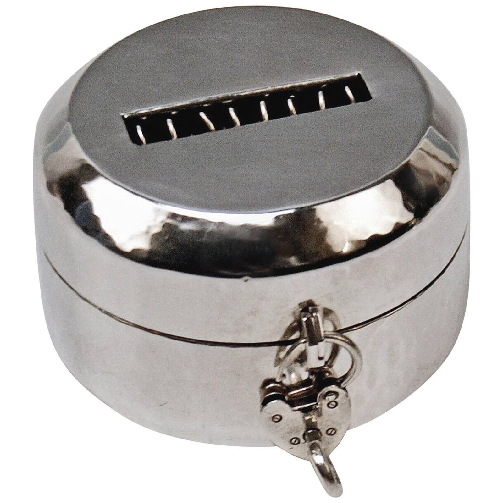 Money Box Piggy Bank Silver 830 Art Deco Jacob Grimminger Germany Made 1930