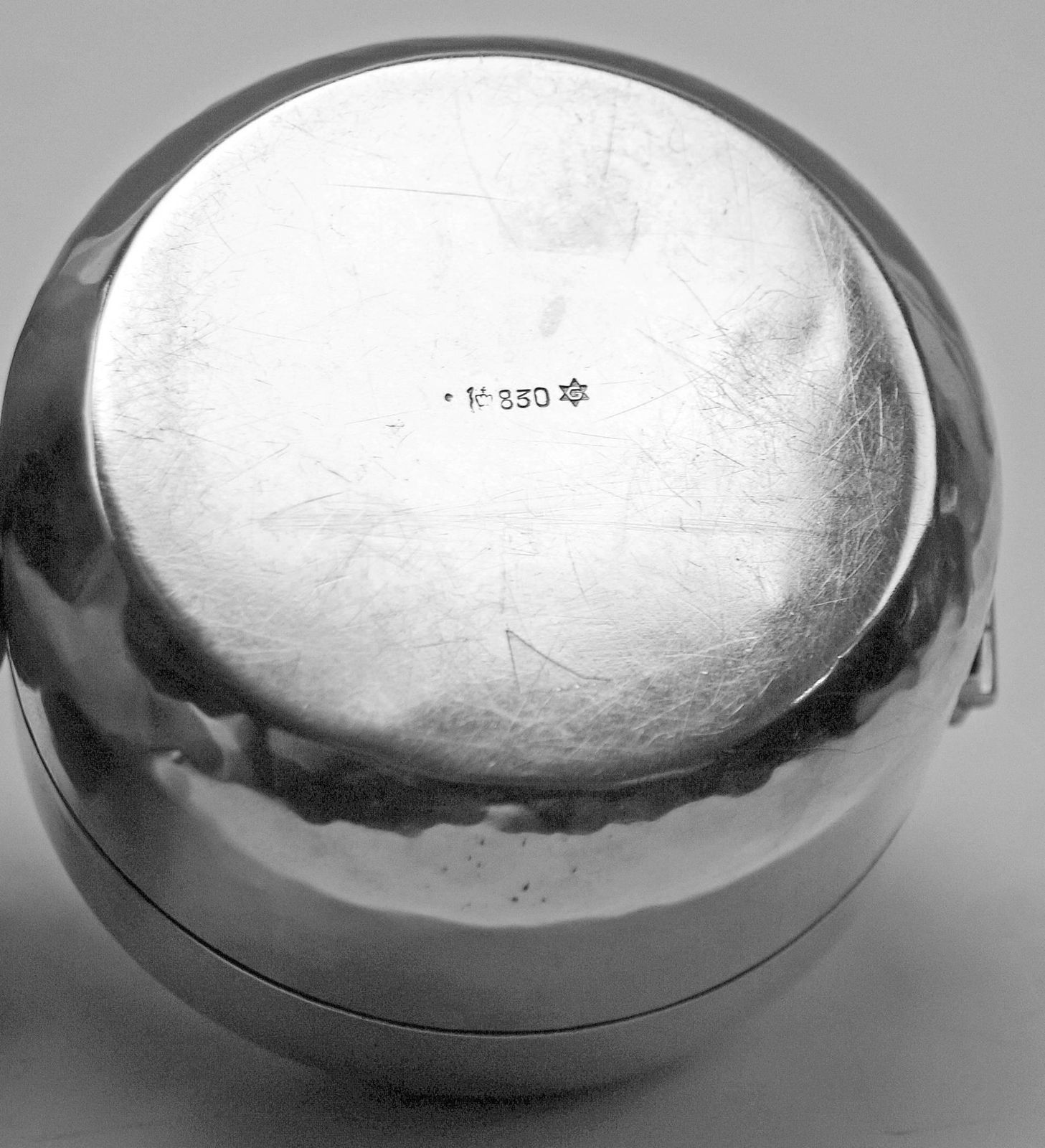 Money Box Piggy Bank Silver 830 Art Deco Jacob Grimminger Germany Made 1930 photo Home Decor