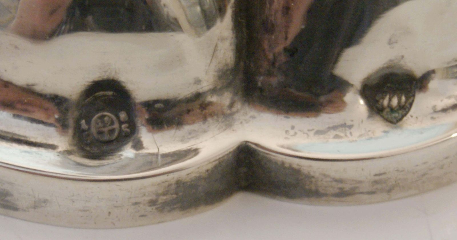 Silver 13 Lot Austrian Pair Of Candlesticks Vienna By Master J.Wiederspoeck 1855 photo vinterior