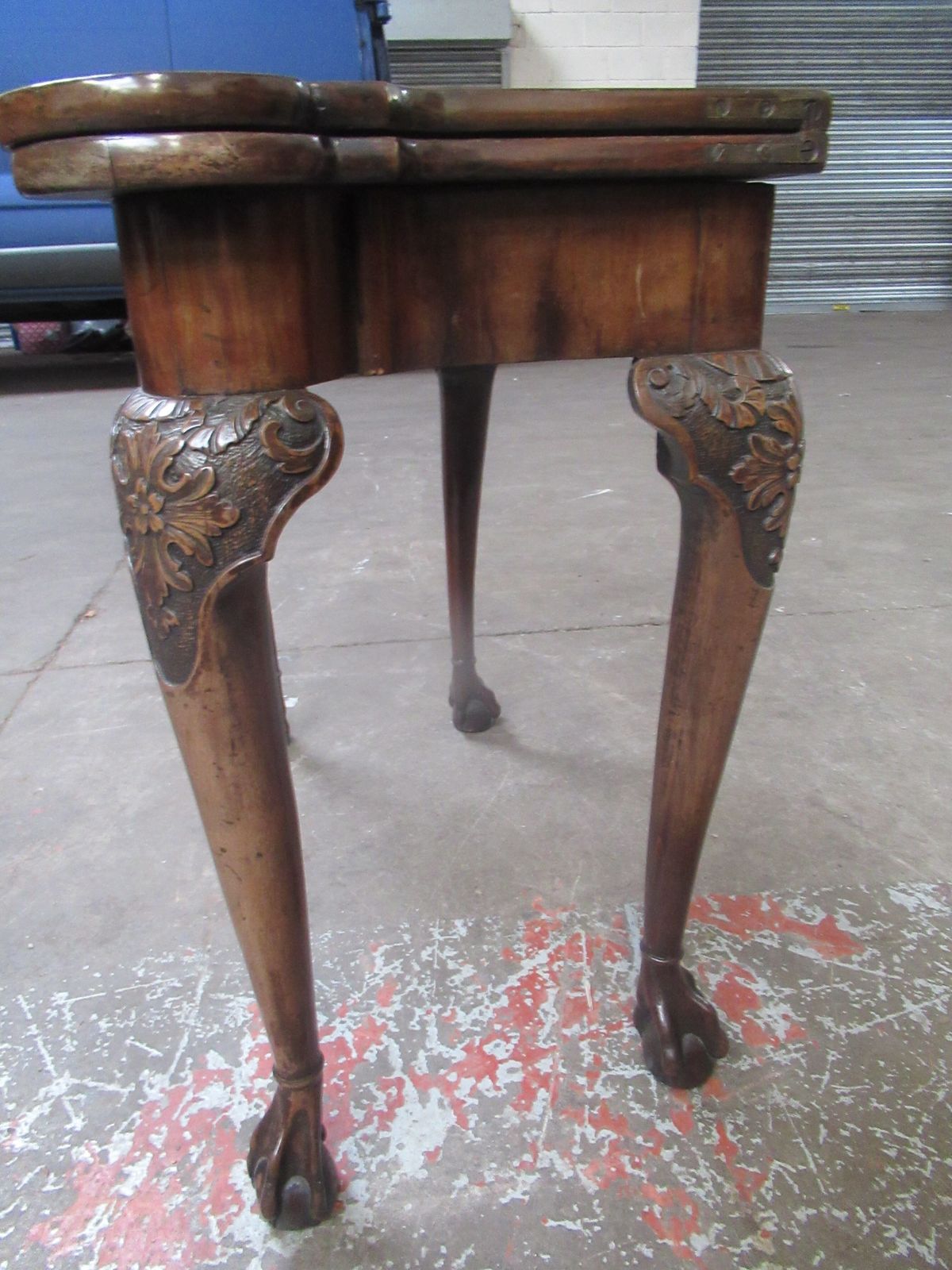 Georgian  Mahogany    Card  /  Side Table photo buy