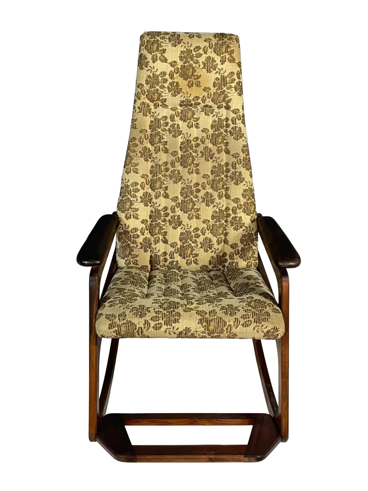 Rocking Chair, Dřevotvar, 1970s, Czechoslovakia