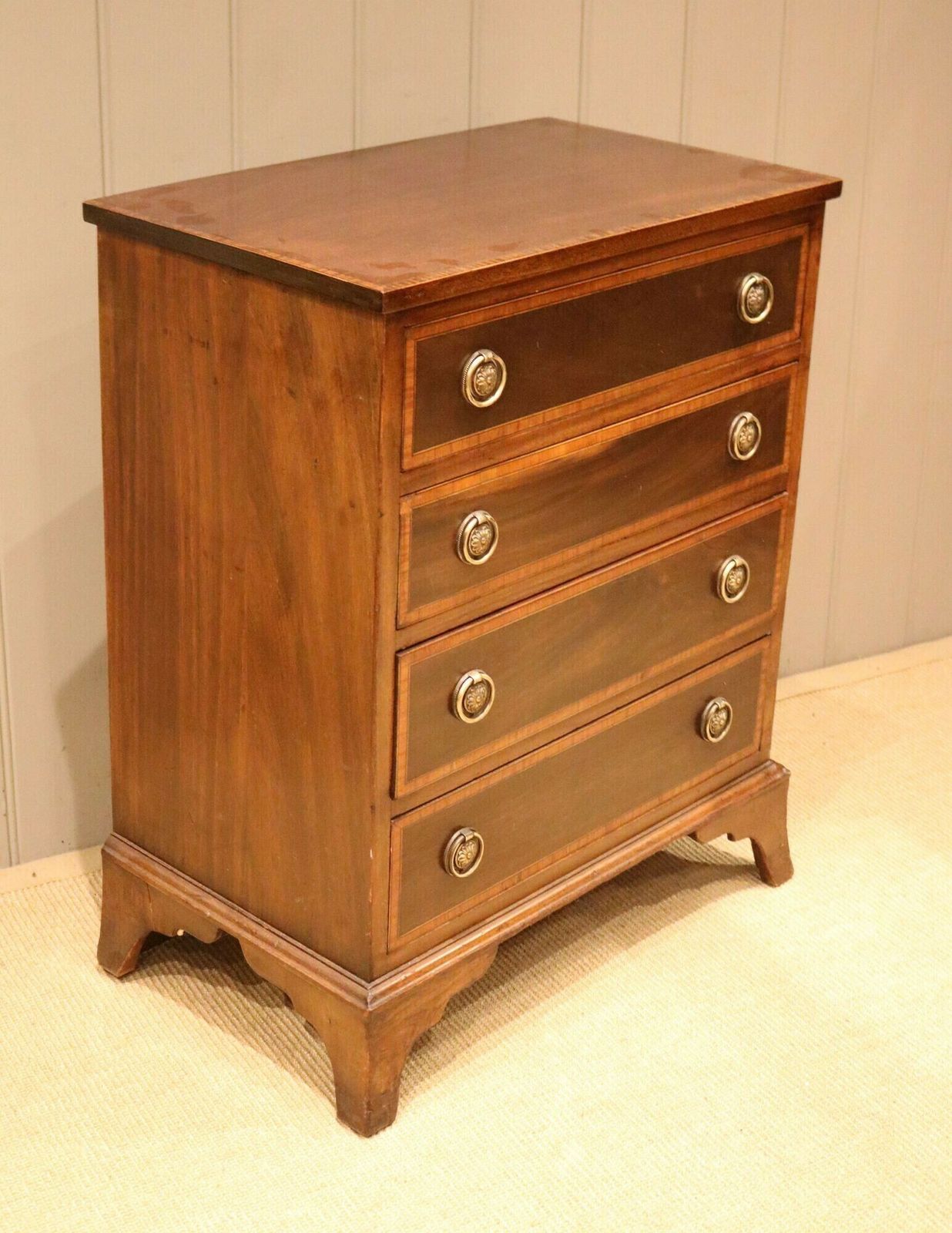 photo for sale Early 20th Century Mahogany Chest Of Drawers