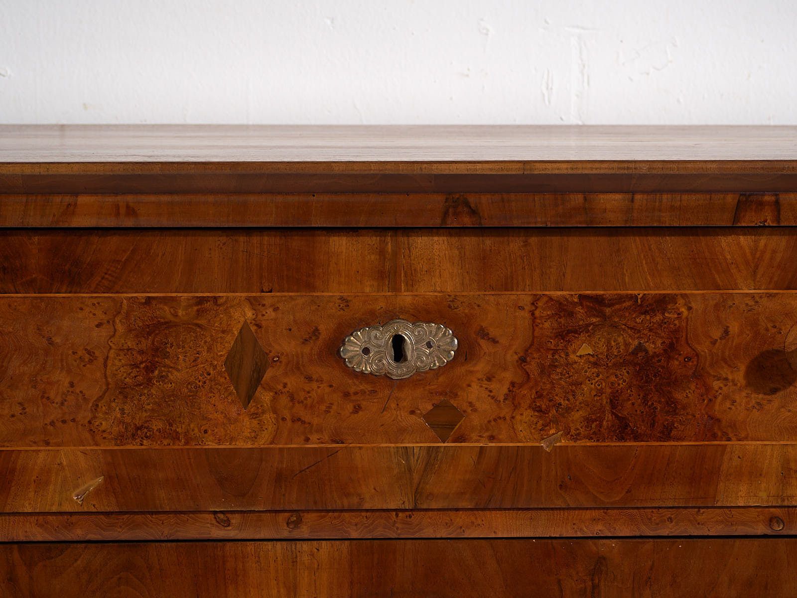 Antique Biedermeier Three Drawer Dresser (C.1850) #1 photo buy