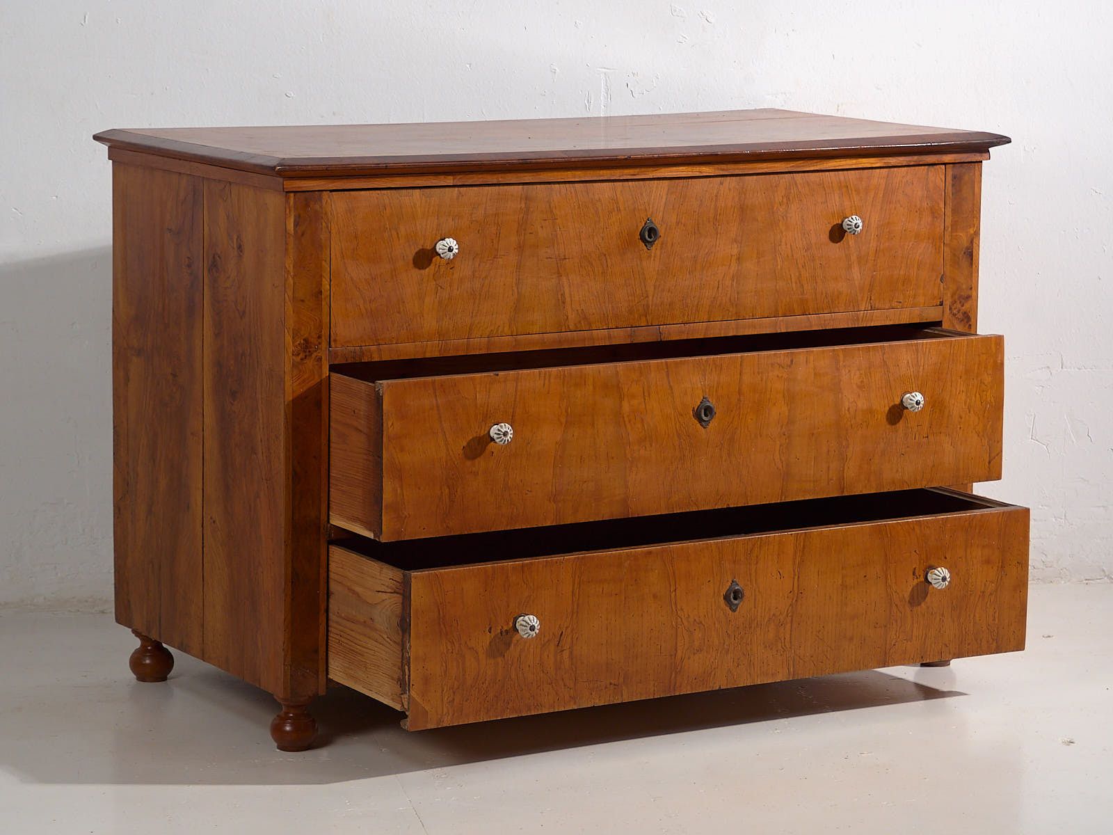 Antique Biedermeier Chest Of Drawers (C.1850) #61 photo for sale