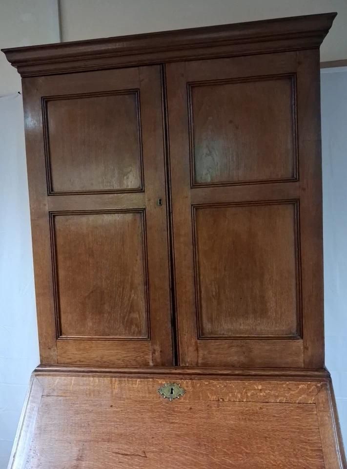 photo buy Antique Georgian Bureau Bookcase