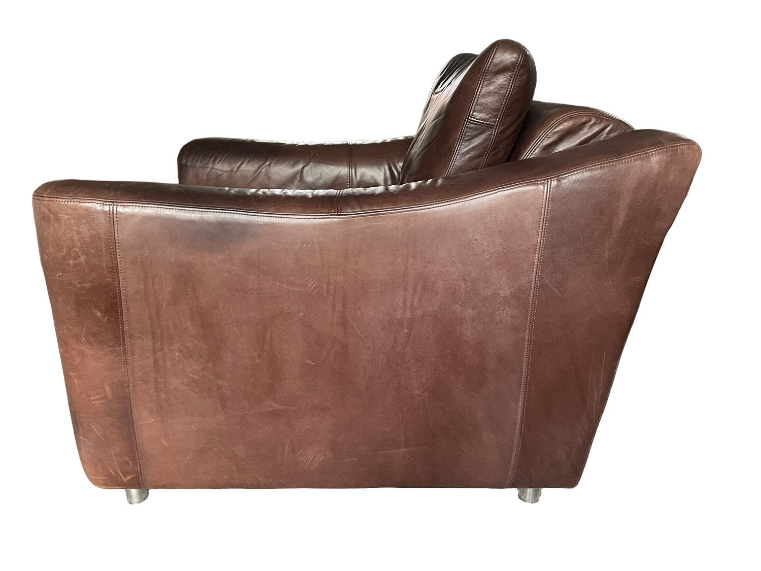 photo for sale Collins And Hayes Zante Set Of Leather Sofa And 2 Chairs, 2002