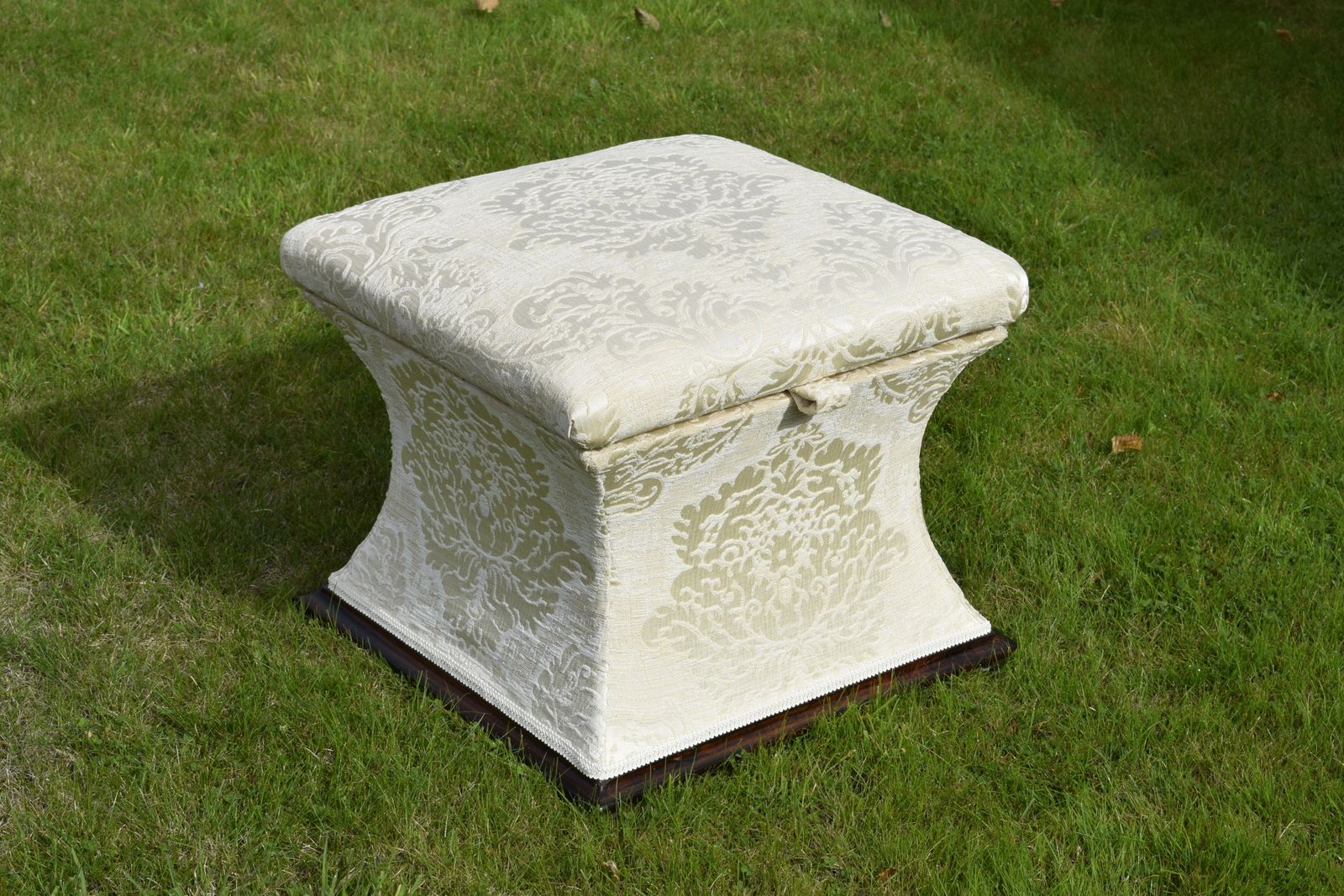 Regency Upholstered Ottoman, 1800s