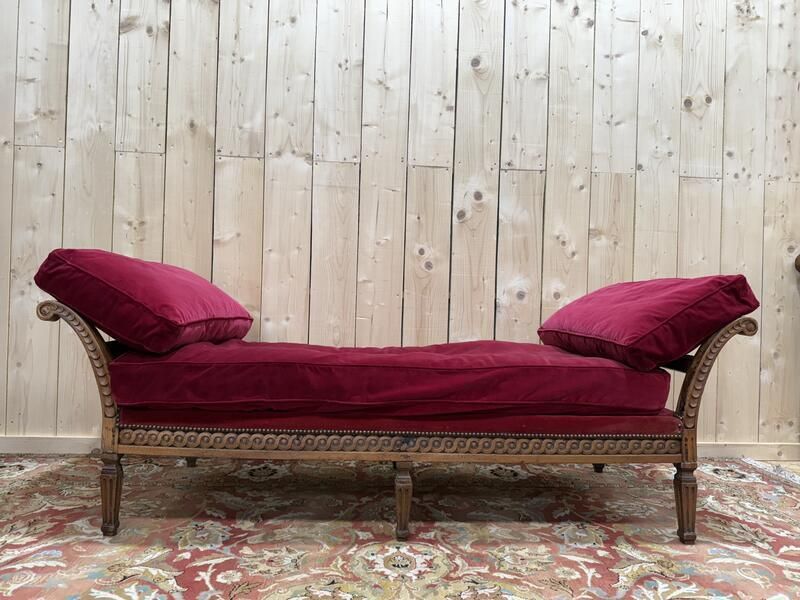Banquette De Repos   Canapé   Méridienne Louis XVI