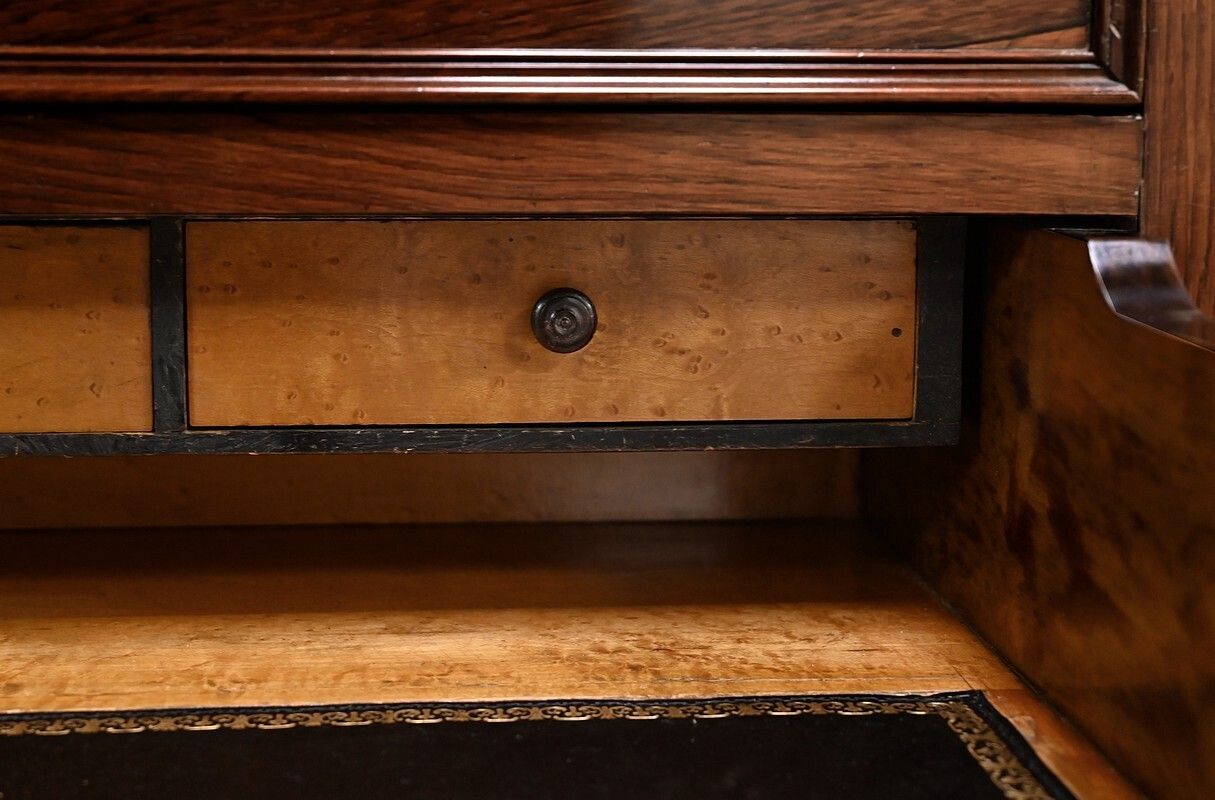 photo vintage Rosewood Weekly Secretary – Late 19th Century