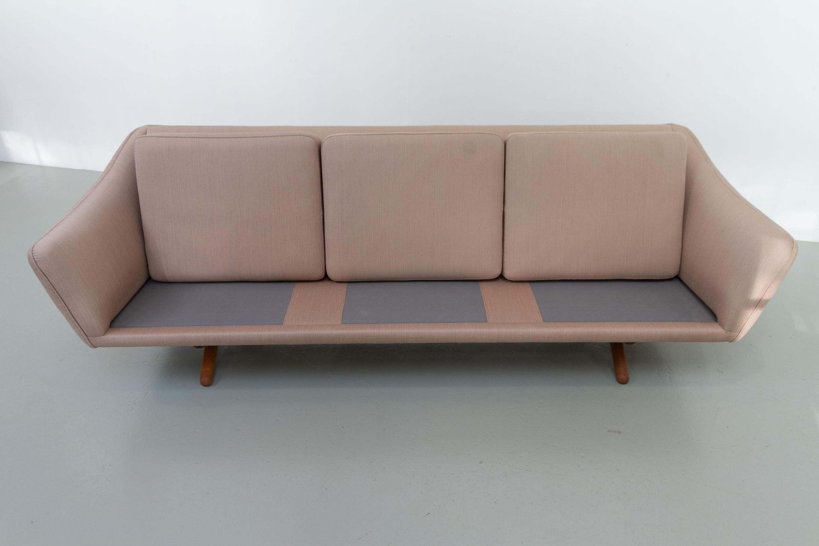 Mid Century Danish 3 Seater Sofa Ml 140 By Illum Wikkelsø, 1960s. photo buy