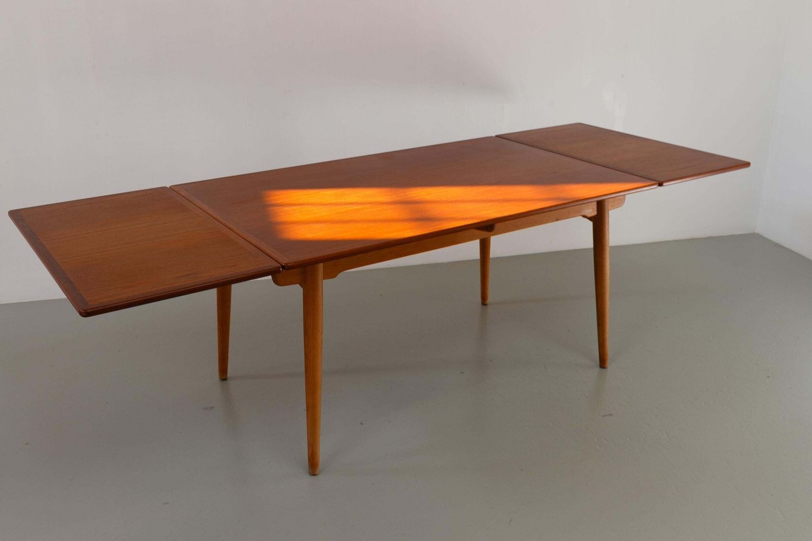 Danish Teak And Oak At 312 Dining Table By Hans Wegner For Andreas Tuck, 1960s photo for sale