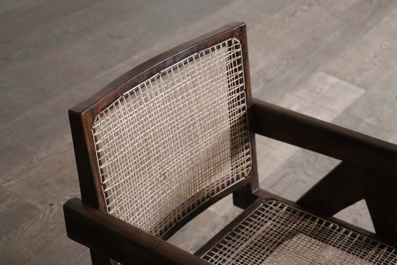 Pierre Jeanneret Lounge Chairs Pj Si 29 A In Teak And Cane, 1950s photo furniture