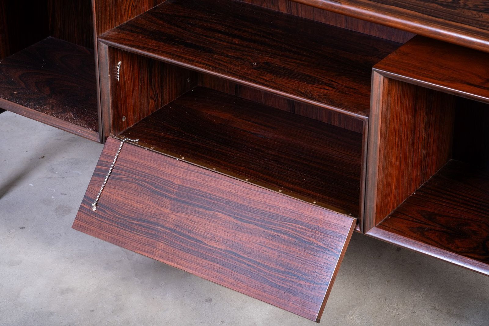 photo for sale Rosewood Desk By Gunni Omann For Omann Jun Møbelfabrik, 1960s