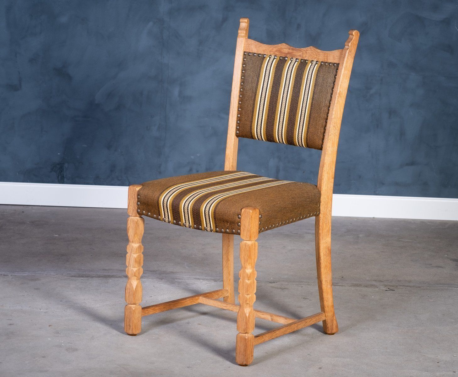 Vintage Danish Oak Chairs, 1960s, Set Of 4 photo vinterior
