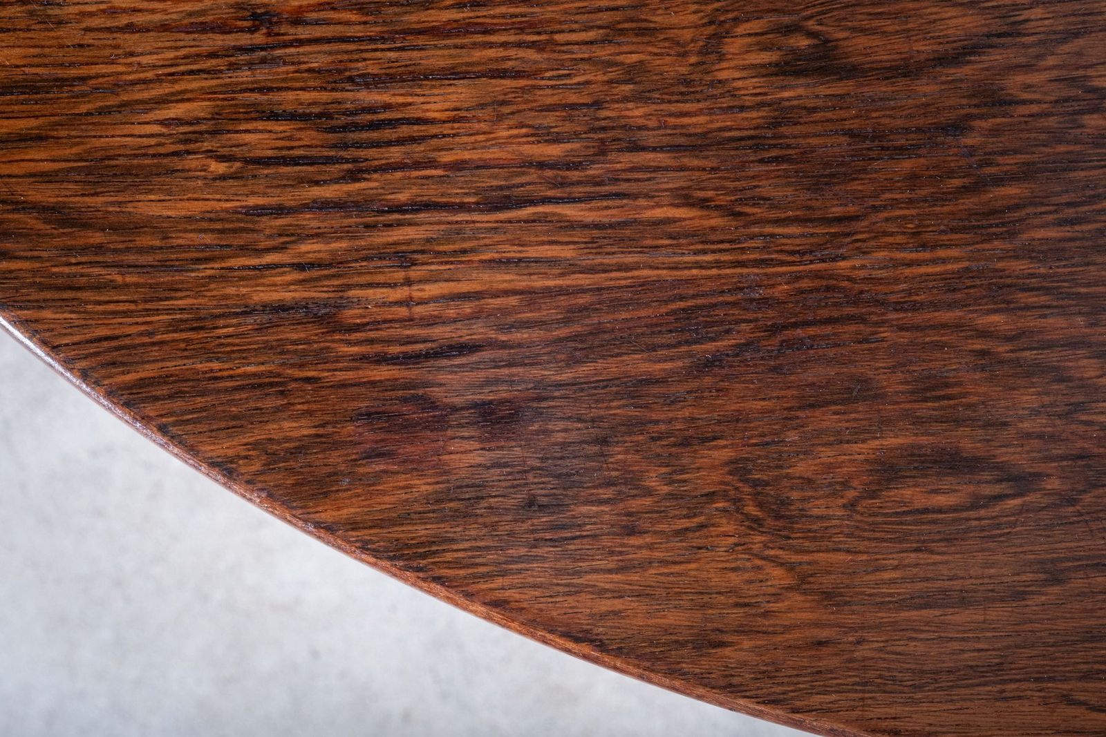 photo furniture Oval Rosewood Coffee Table Attributed To Aksel Kjersgaard, Odense Møbelfabrik, 1960s