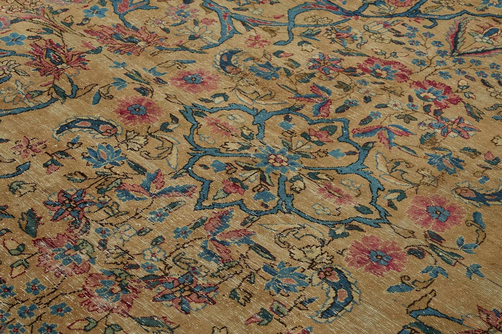 Vintage Hand Knotted Large Area Rug 291 Cm X 357 Cm photo 2473.0
