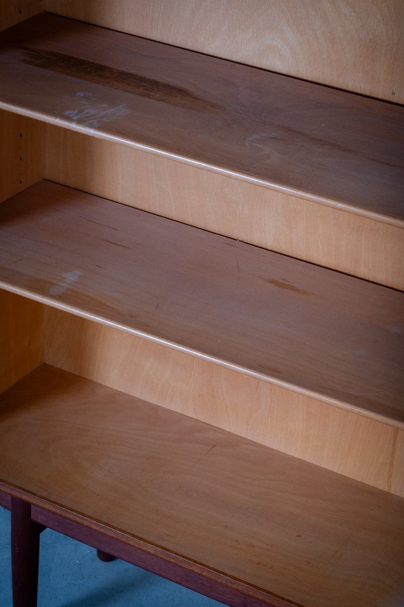 Teak Bookcase By Børge Mogensen For Søborg Møbelfabrik, 1960s photo 961.0