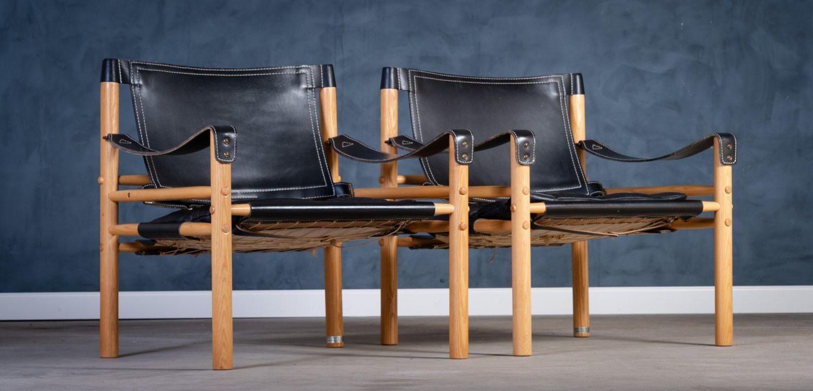 Set Of Safari Chairs By Arne Norell For Arne Norell Ab Sweden, 1960s photo Furniture