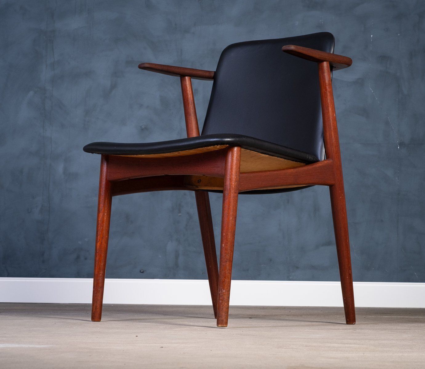 Vintage Deense Teakhouten Fauteuils Van Hans Olsen, Ca. Jaren 1960, Set Van 4 photo vinterior
