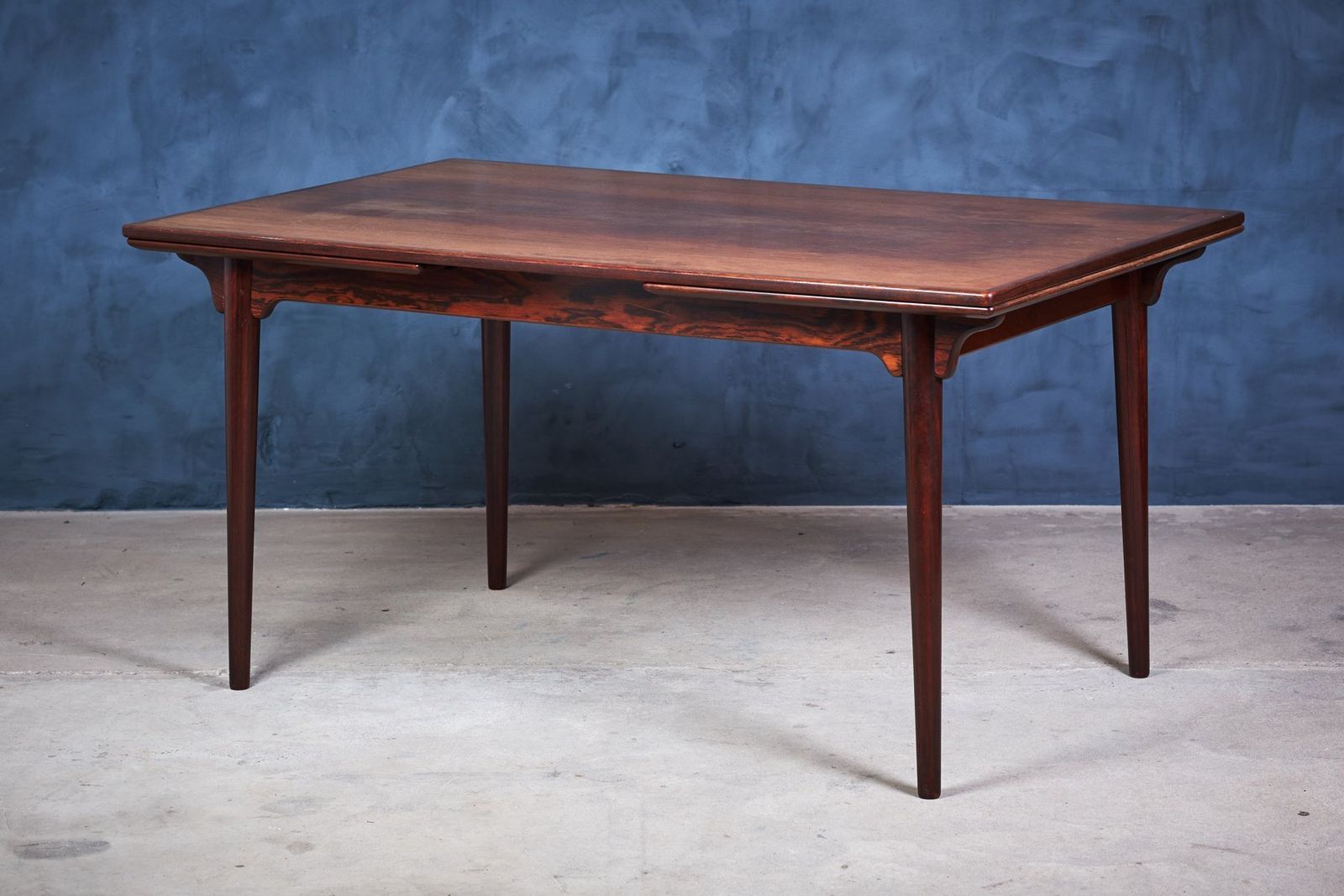 Rosewood Dining Table By Gunni Omann For Omann Jun Møbelfabrik, 1960s