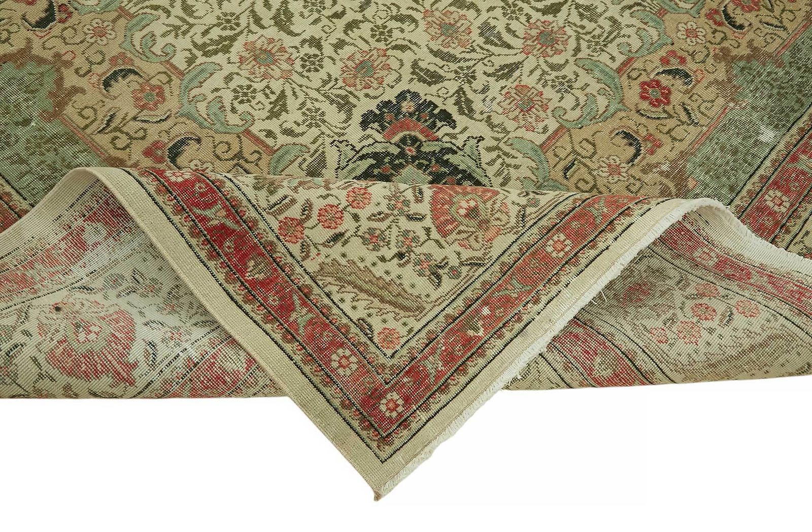 Large Area Vintage Hand Knotted Rug 294 Cm X 385 Cm photo vinterior