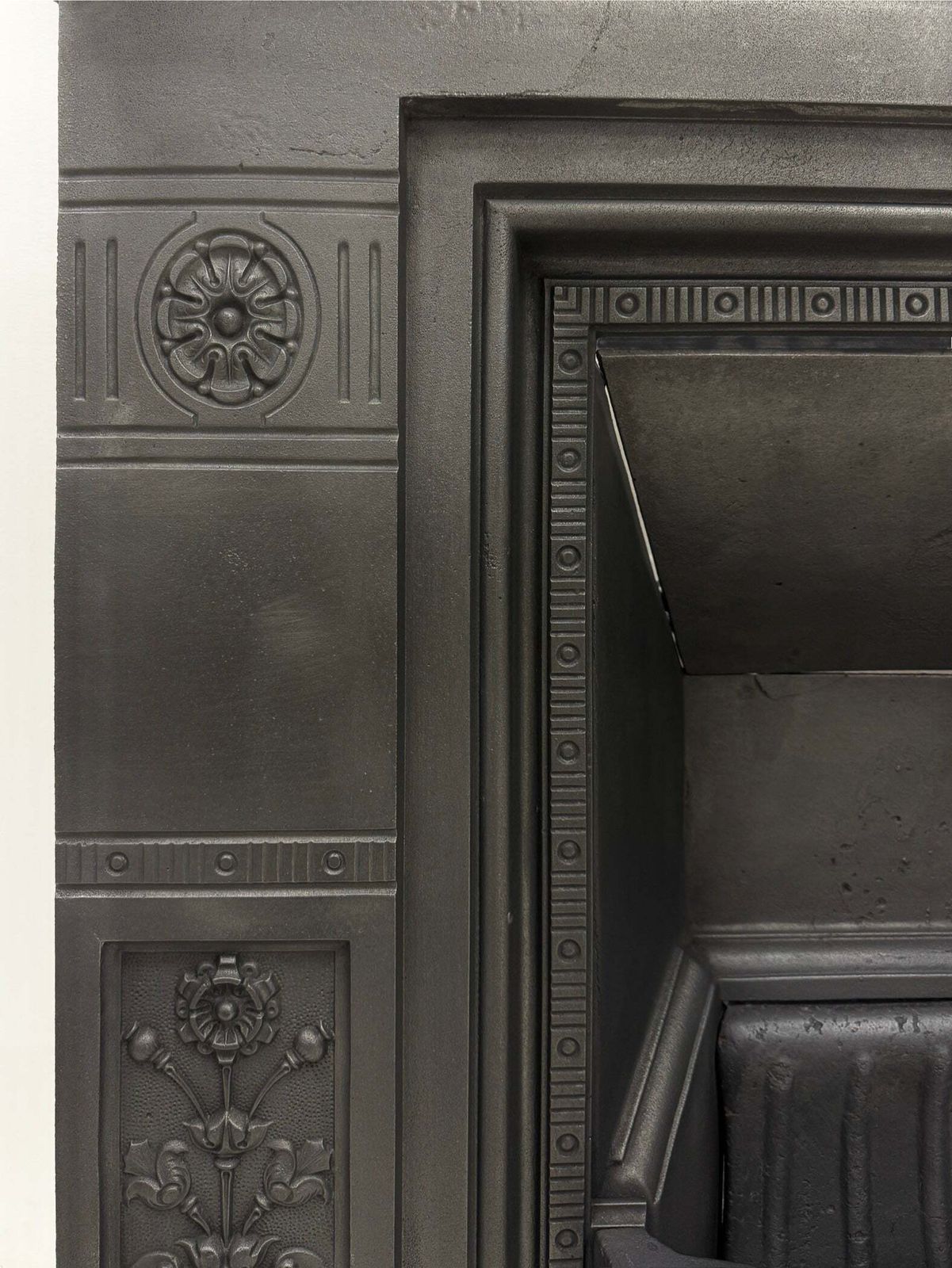 Antique Cast Iron Combination Fireplace photo Home Fixtures
