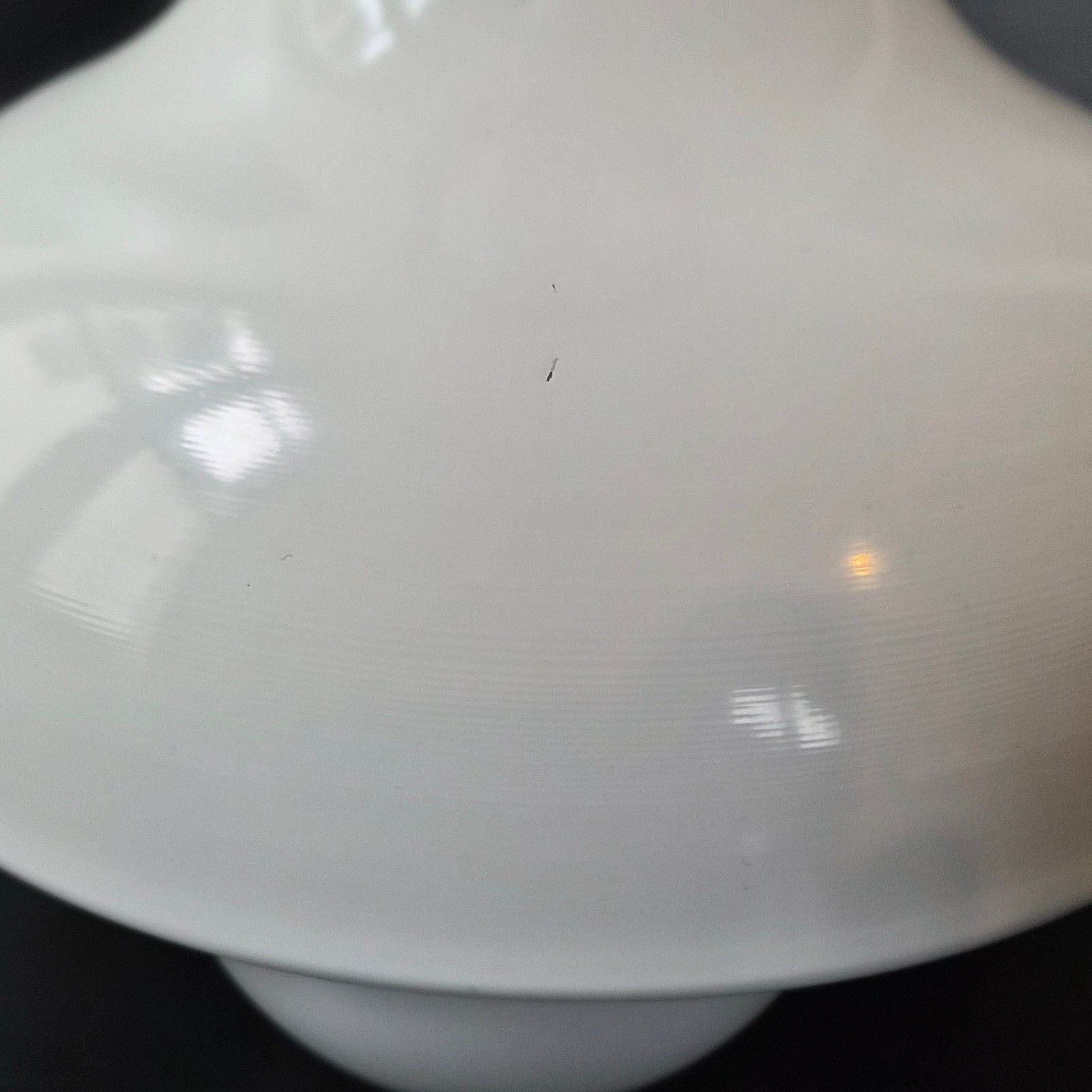 Vintage 1960 Steel White Lacquer Pendant Chandelier Dlg Vico Magistretti Colombo photo furniture