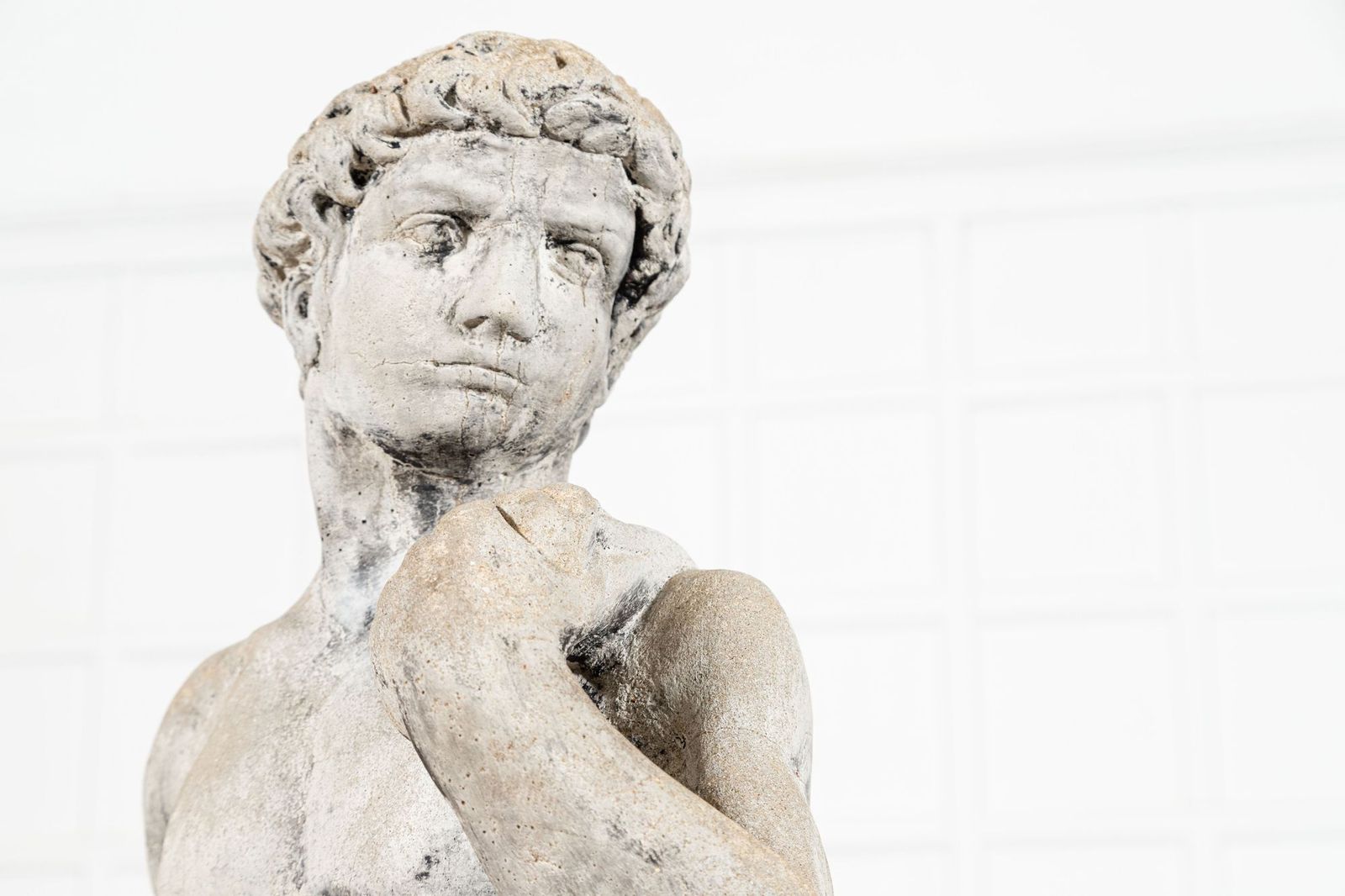 English Michelangelo's David Statue photo for sale