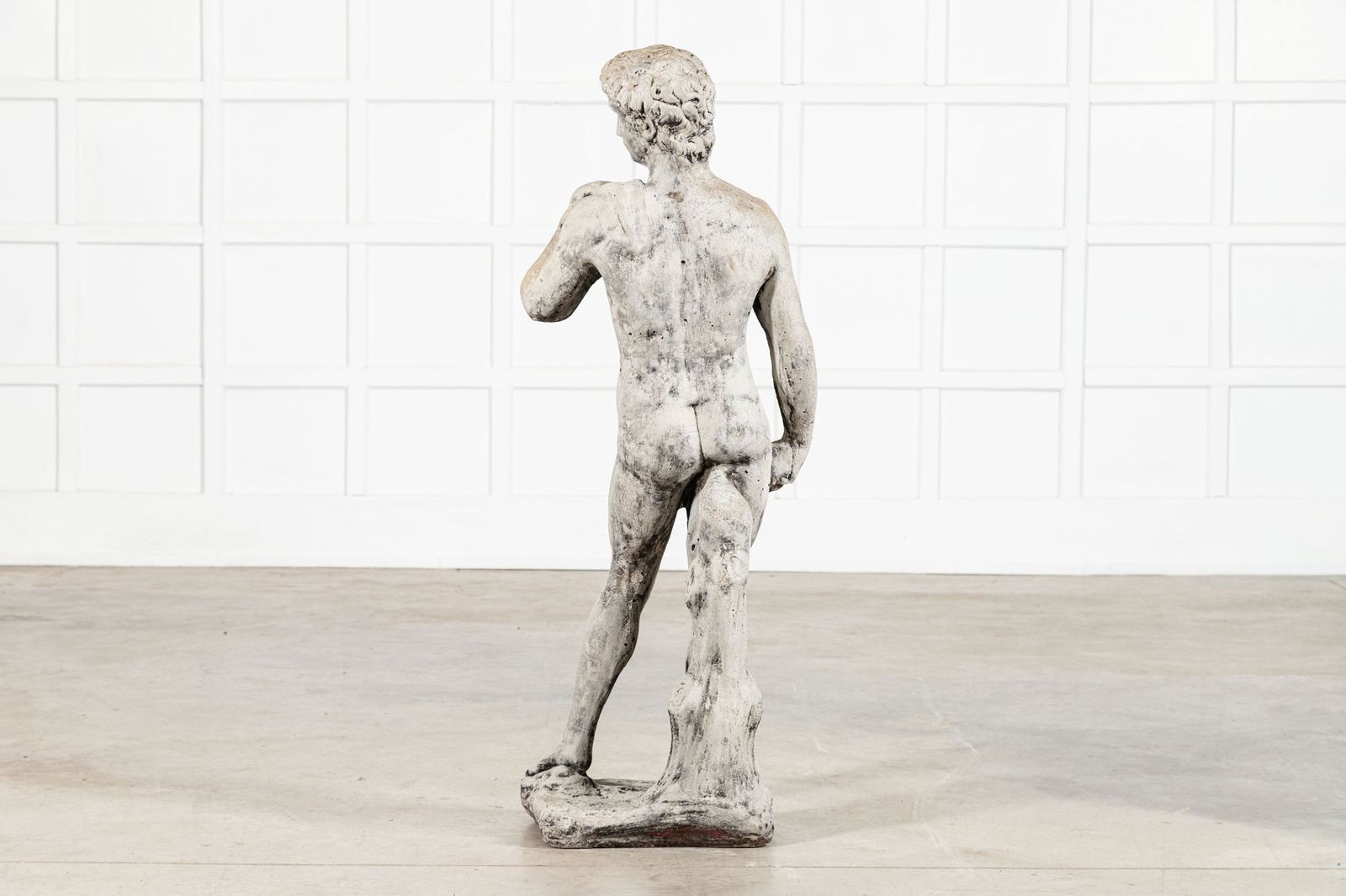photo vinterior English Michelangelo's David Statue