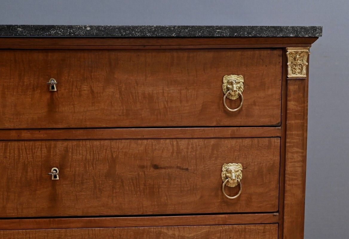 Return From Egypt Chest Of Drawers In Mahogany, Empire Period – Early 19th Century photo buy