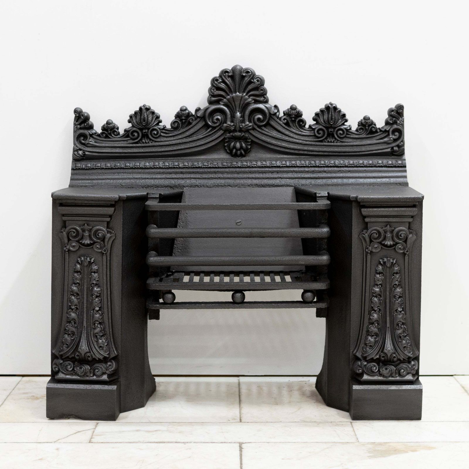 Antique Georgian Cast Iron Hob Grate photo furniture