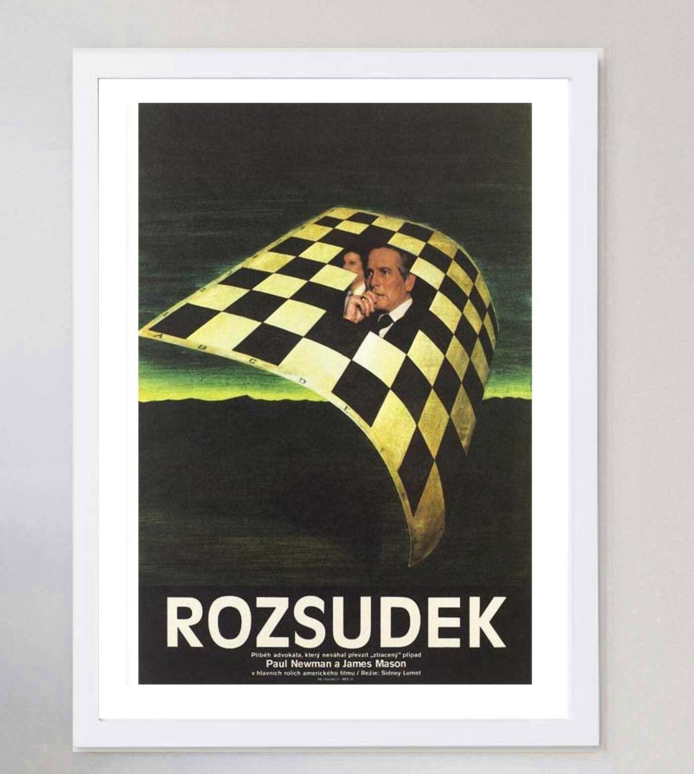 The Verdict (Czech)  Original Vintage Poster photo for sale
