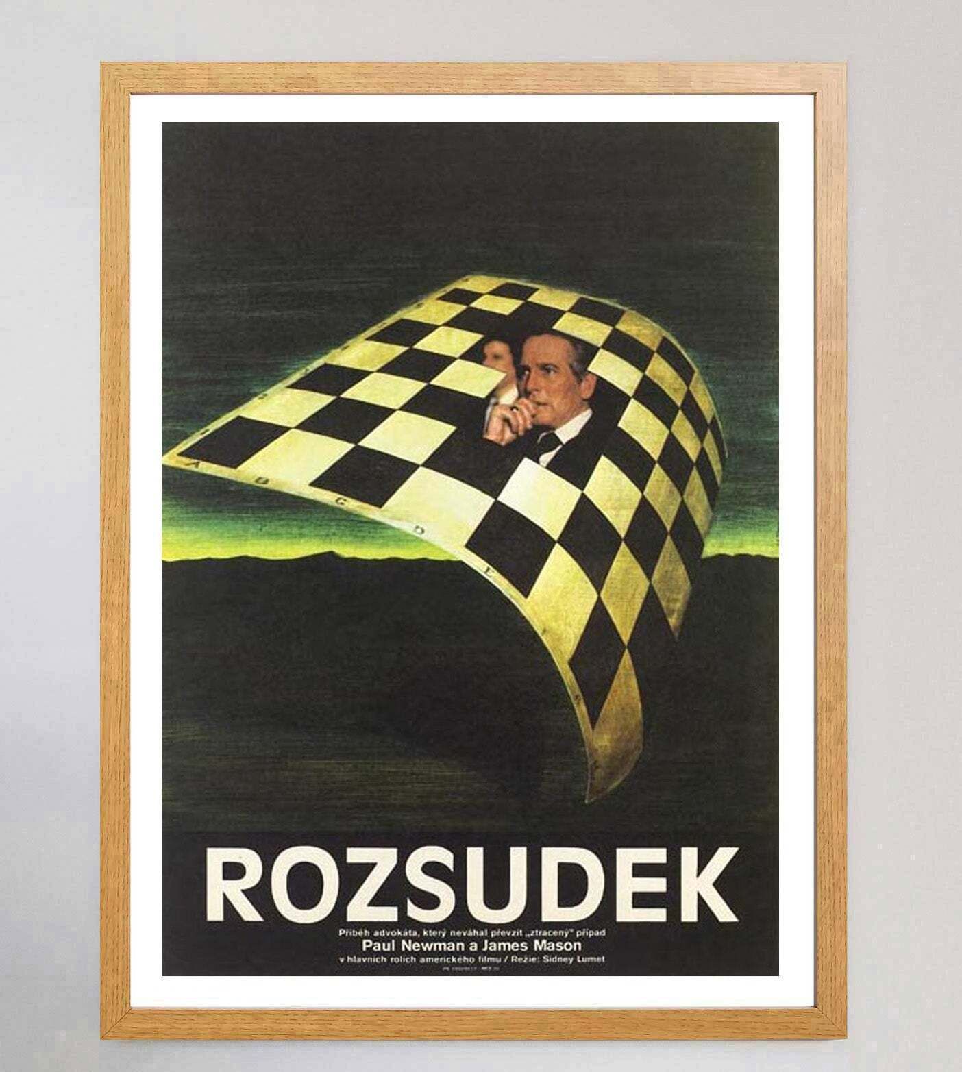The Verdict (Czech)  Original Vintage Poster photo Art