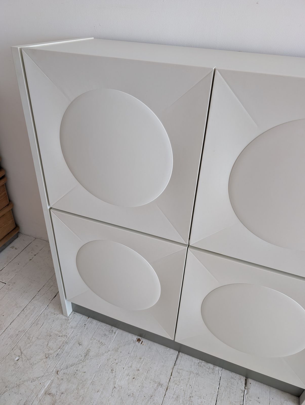 Large 1970s Vintage Mid Century Italian Brutalist Space Age Bar Cabinet photo buy