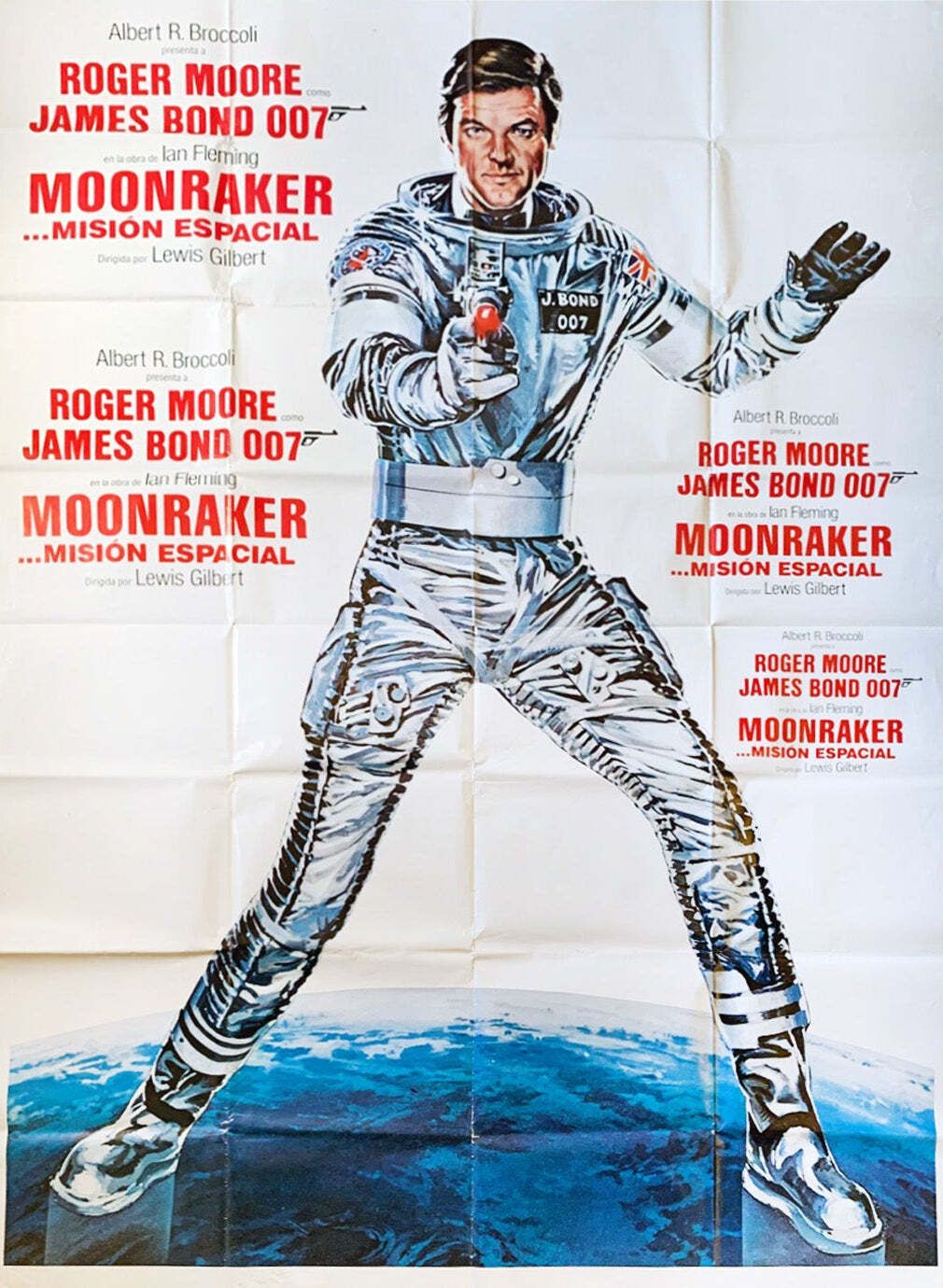 Moonraker (Spanish) Original Vintage Poster