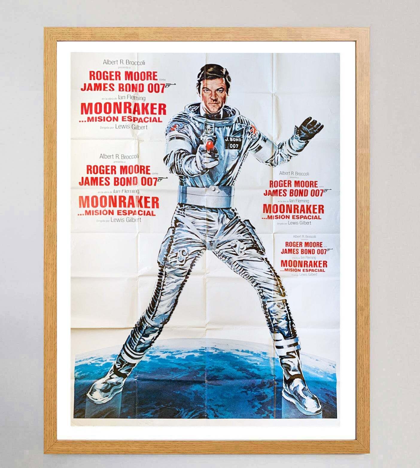 Moonraker (Spanish) Original Vintage Poster photo Art
