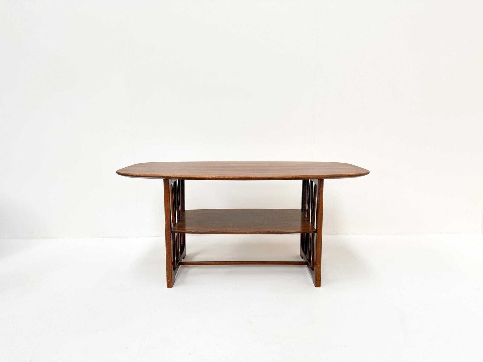 photo for sale Mid Century Wooden Coffee Table By A.A. Patijn For Zijlstra Joure, 1950s