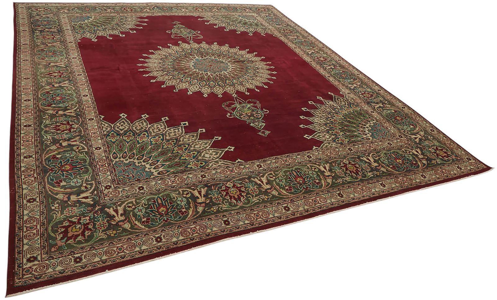 9x12 Vintage Hand Knotted Rug 47185 photo furniture