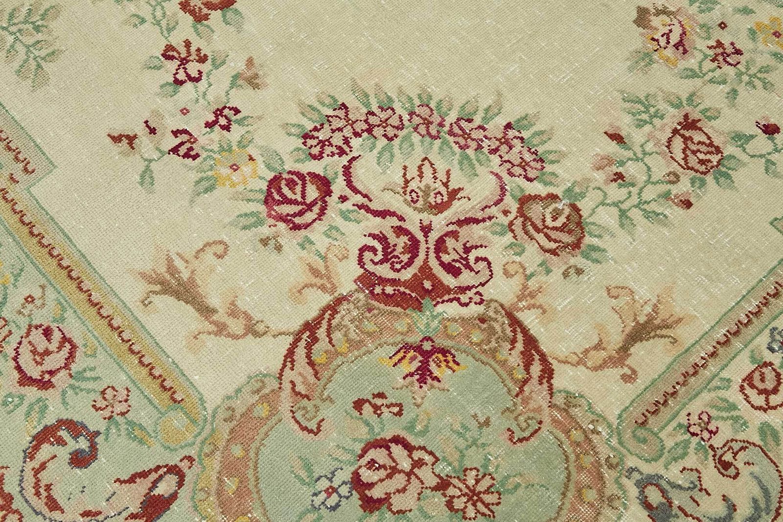photo furniture Handmade Vintage Hand Knotted Rug 286 Cm X 400 Cm